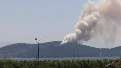 Heybeliada'da orman yangını (21 Ağustos 2021)