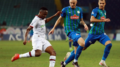 Rizespor Karagümrük maçında gol sesi çıkmadı