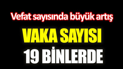 Virüste vaka sayısı 19 bin 351 oldu. Vefat sayısı 200'ün üzerinde