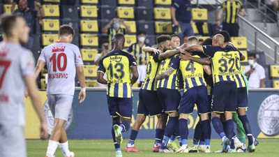 Fenerbahçe son anlarda güldü