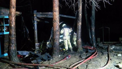 Şile'de ormanlık alanda yangın!