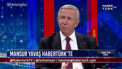 Mansur Yavaş Fatih Altaylı'nın konuğu oluyor