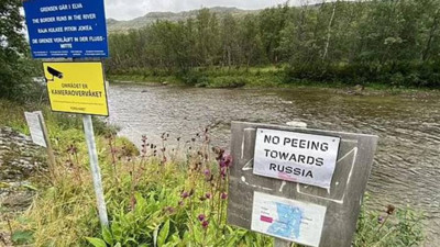 Rusya'ya doğru işemeyin uyarısı