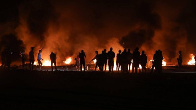 İsrail askerleri Filistinlilere gerçek mermilerle saldırdı
