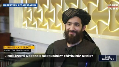 Mehmet Akif Ersoy ''İngilizce'yi nerede öğrendiniz?'' diye sordu! Taliban yöneticisinden dikkat çeken yanıt