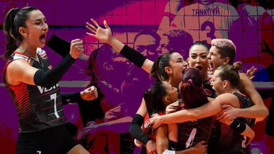 A Milli Kadın Voleybol Takımı yarı final için sahada