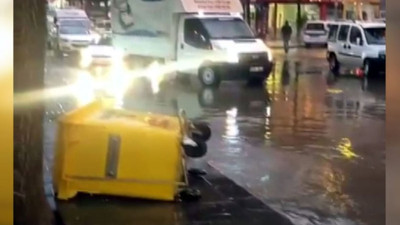 Ankara sağanağa teslim: Evleri su bastı