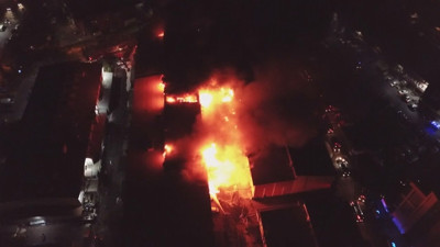 İstanbul’da büyük yangın! 8 saatte söndürüldü