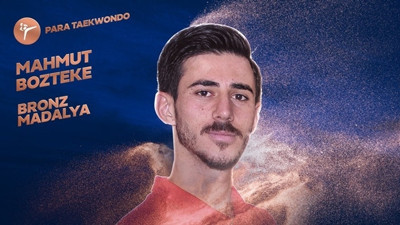 Mahmut Bozteke'den bronz madalya