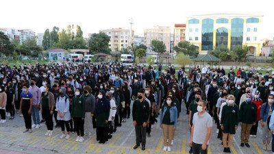 18 ay sonra yüz yüze eğitim başladı