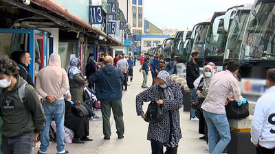 Otogarda PCR testi zorunluluğu başladı