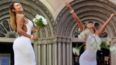 "Erkeklere güvenilmez" diyen ünlü model kendisiyle evlendi