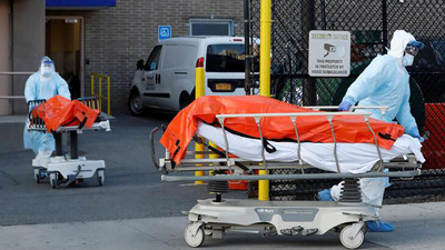 ABD'de korona nedeniyle son 24 saatte 1529 kişi hayatını kaybetti