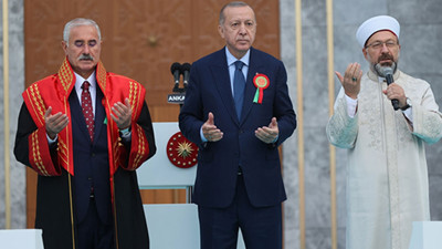 Hakimler, savcılar, siyasiler adli yıl açılışındaki duada neye ''amin'' dediler