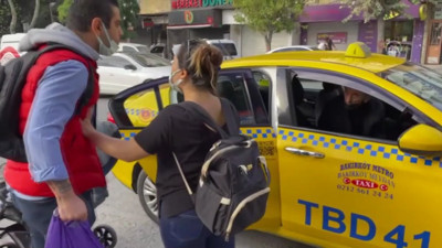 Bakırköy'de taksi şoförüne kısa mesafe cezası