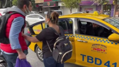 Kısa mesafe diye bebekli aileyi almayan taksiciye komik ceza. Pasta da ısmarlasaydınız