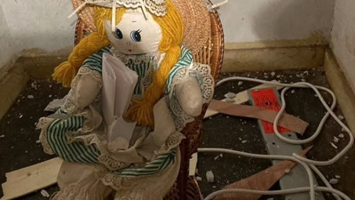 Korku filmlerindeki sahne gerçek oldu