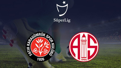 Fatih Karagümrük Antalyaspor'u elinden kaçırdı