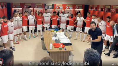 Erol Bulut tarihe geçen golün taktiğini soyunma odasında vermiş