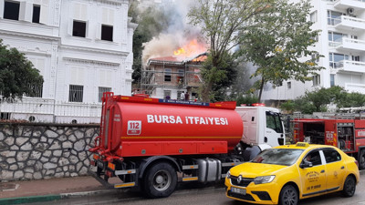 Bursa’da 131 yıllık müzede yangın
