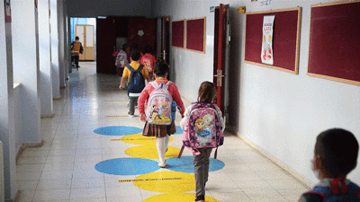 Anaokul ve ilkokullara yeni ders