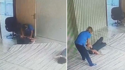 Engelli öğrenciyi acımasızca dövmüştü. Görüntüler ortaya çıktı