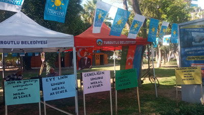 İYİ Parti yoğun talep üzerine üyelik için stant açtı