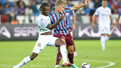 Trabzonspor, liderlik fırsatını geri tepti
