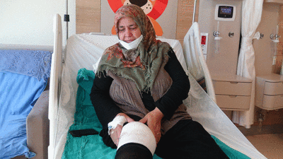 Söğüt kabuğunu dizine sardı cayır cayır yandı