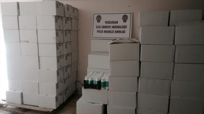 Kayseri'de 3 bin 602 litre sahte zirai ilaç ele geçirildi