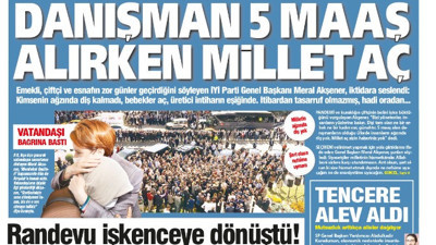 Yeniçağ bugün bu manşetle çıktı (30 Eylül 2021)