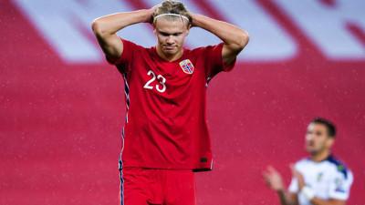 Türkiye maçı öncesi Haaland'ın durumu belirsiz