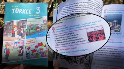 3. sınıf Türkçe kitabında dikkat çeken soru