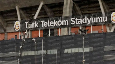 Ali Sami Yen'de Türk Telekom yazısı kaldırıldı