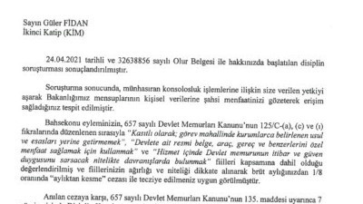 Gri pasaport skandalını ortaya çıkaran diplomatlara ceza