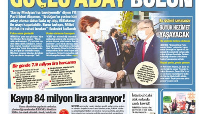 Yeniçağ Gazetesi bugün bu manşetle çıktı