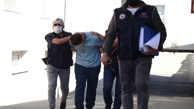 Kundakçı suçüstü yakalandı