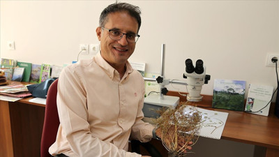 Endemik bitkiyi herbaryuma kazandırdı