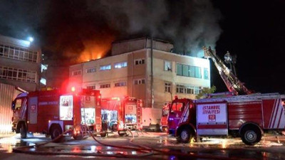 Eyüpsultan'da korkutan yangın (08 Ekim 2021)