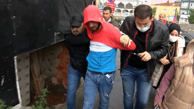 İstanbul Adliyesi'nden firar etti. Kamyonet kasasında bulundu