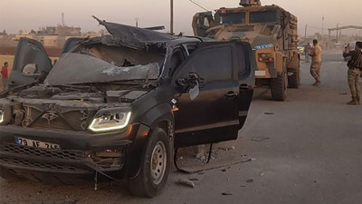 Suriye’de Polis Özel Harekat aracına hain saldırı: 2 Polis şehit, 2 polis yaralandı