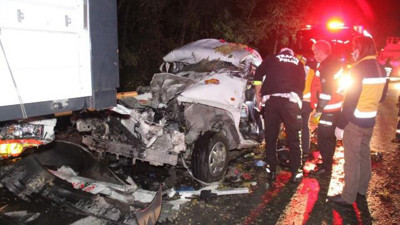 Anadolu Otoyolu'nda feci kaza: 1 ölü