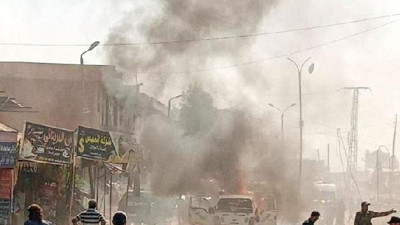 Halk düşmanı PKK pazar yerini kana buladı