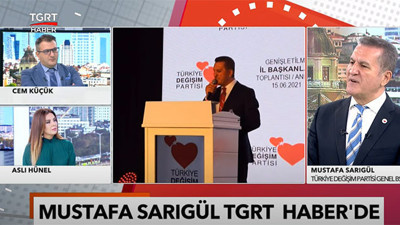 Canlı yayında ilk kez duyurdu! Mustafa Sarıgül Meral Akşener'e özendi