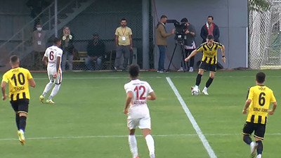 Galatasaray hazırlık maçında İstanbulspor ile berabere kaldı