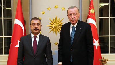 Erdoğan Merkez Bankası Başkanı Şahap Kavcıoğlu ile görüştü