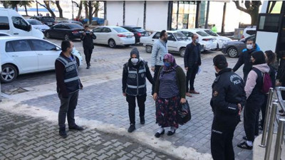 Çekirge operasyonunun şüphelileri adliyede