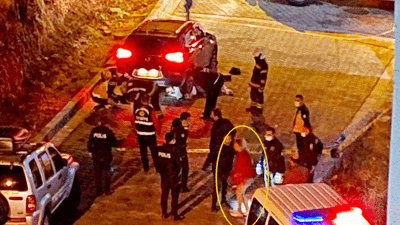 Erkek arkadaşını cipiyle ezdi