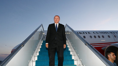 Cumhurbaşkanı Erdoğan, Angola'ya geldi