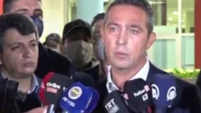 Tartışmalı hakem kararları sonrası Fenerbahçe Başkanı Ali Koç'tan ilk açıklama